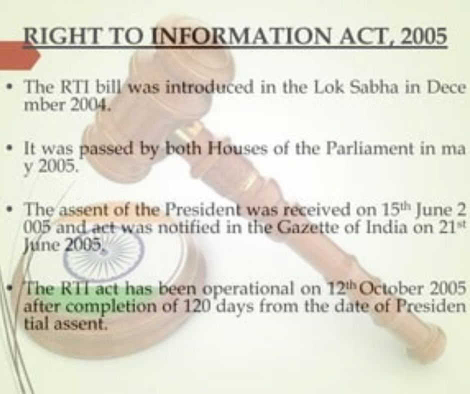 RTI Act 2005 is the backbone of legal activism in India