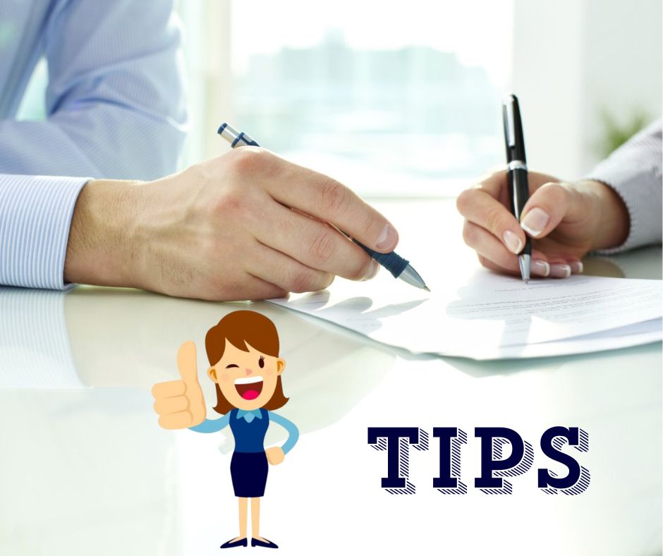 Tips for writing a contract