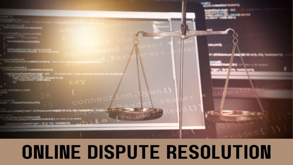 Online Dispute Resolution in the Eyes of Indian Law